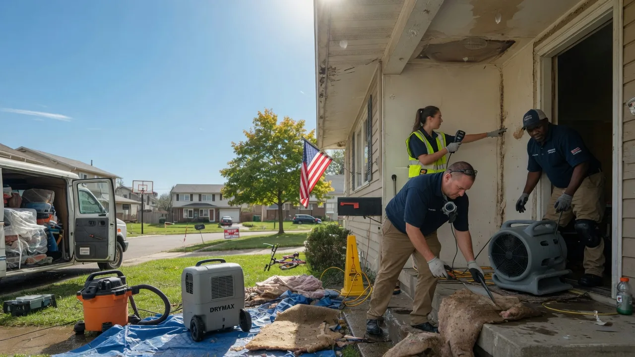 Water Damage Restoration in Harrisonville, MO near me